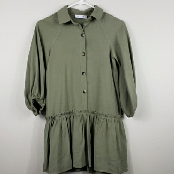 ZARA Utility Dress 🎉🥳 Host Pick 🥳🎉 - Picture 2 of 7